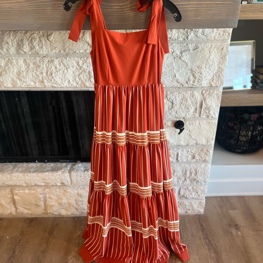 A Loves A. Maxi tiered dress, XS